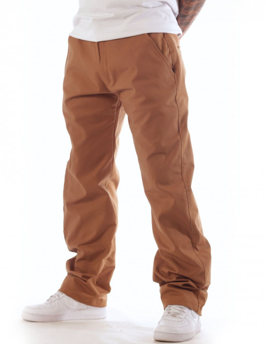 BSAT X-Loose Chino Pants Dark Khaki Dune