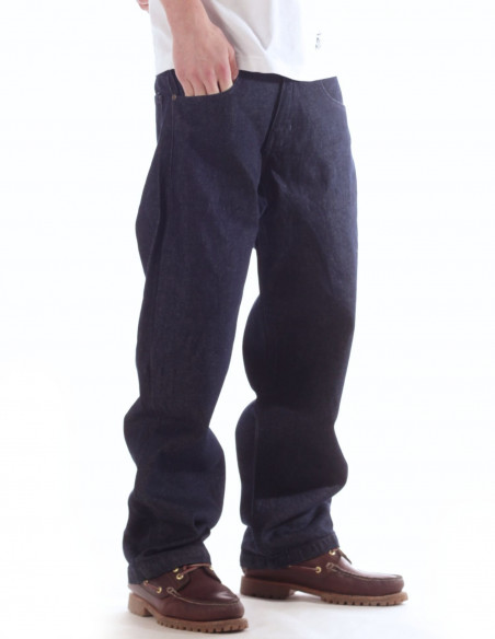 BSAT X-Loose Indigo Blue Forge Jeans