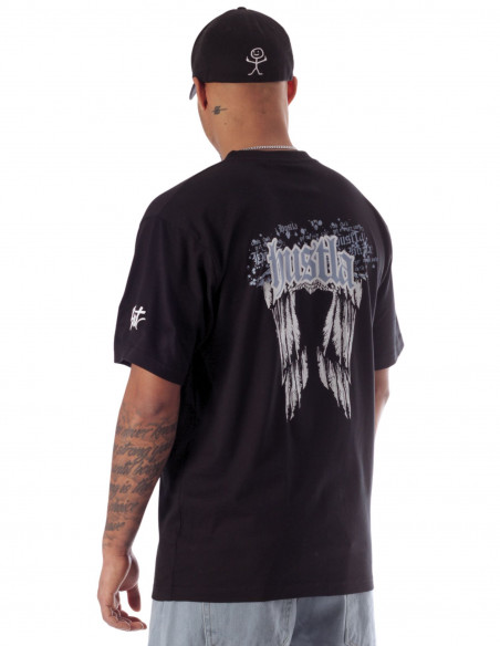 BSAT Hustla Baggy T-Shirt BlueNWhite Legendary Collection