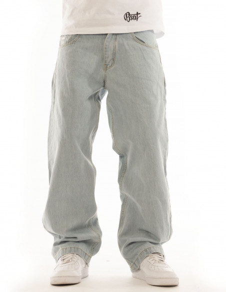 BSAT Clear Blue Sky Freedom Baggy jeans