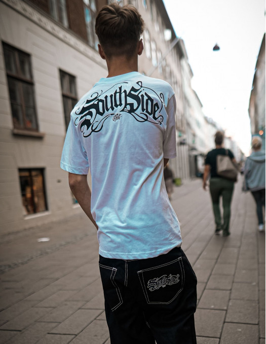 Southside White Legacy Baggy Tee by BSAT