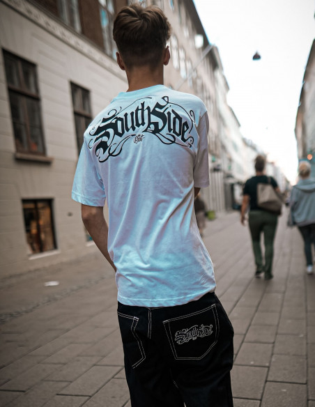 Southside White Legacy Baggy Tee by BSAT