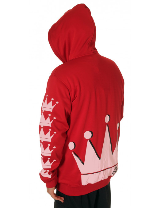 Crown Bronx Hoodie Red by BSAT