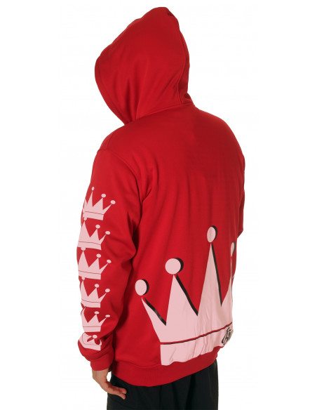 Crown Bronx Hoodie Red by BSAT