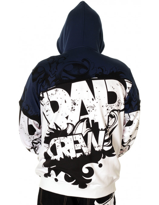 RAP CREW Hoodie Royal  by BSAT