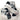 Cali Swag Shoes Black/White by BSAT