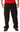 Cargo bukser Combat Black by BSAT Baggy Fit