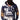BSAT Big Skull ZipHoodie Blue