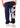 BSAT Big Skull Sweatpants Blue