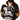 BSAT Big Skull ZipHoodie Black