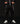 BSAT Panther Track Pants BlackNWhite