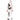 BSAT Panther Track Pants Smokin Skull White