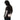 Crown Bronx Hoodie Black by BSAT