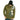 Cali Skull ZipHoodie Olive by BSAT