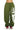Cali Skull Ladies Sweatpants Olive by BSAT