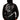 BSAT Baseball Chica Hoodie Black Baggy