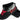 BSAT Rebels Canvas Sneakers Black/White/Red