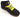 BSAT Bronx Canvas Sneakers BlackNYellow