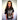 BSAT Rebels Hood Tee Ladies Black/WhiteNGold