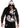 BSAT Smokin Skull Zip Hoodie Black