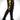 BSAT Smokin Track Pants Black YellowGold