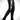 BSAT Smokin Track Pants BlackNWhite