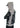 Praying Skull ZipHoodie Grey by BSAT