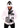 Smokin Skull ZipHoodie WhiteNBlack by BSAT