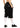 Cali Skull SweatShorts BlackNWhite