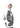 BSAT Praying Skull ZipHoodie WhiteNBlack