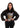 BSAT Rebels Hood Crewneck Black/WhiteNGold