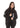 BSAT Lady LA Cali Swag ZipHoodie Black