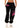 RebelBabe Black Sweatpants PinkNGrey by BSAT