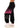 RebelBabe Black Sweatpants PinkNGrey by BSAT
