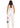 RebelBabe White Sweatpants PinkNGrey by BSAT