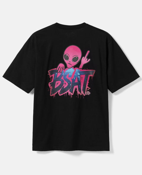 BSAT Aliens 4 Peace Baggy T-shirt – Graffiti The Finger