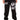Hood Sweatpants BlackNSilver by BSAT