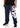 BSAT Cali Skull Sweatpants Blue