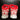 Skull Race Shoes by BSAT Red