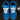 Cali Skull Shoes by BSAT BlueNWhite