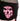 BSAT Cali Skull Shorts BlackNPink