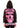 BSAT Rose Cali Skull Hoodie BlackNPink