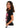 BSAT Rose Cali Skull Tee BlackNPink