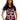 BSAT Rose Cali Skull Tee BlackNPink
