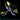 Race Shoes Black/Yellow/White by BSAT