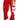 Cali Skull Sweatpants RedNWhite by BSAT