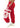 Cali Skull Sweatpants RedNWhite by BSAT