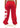 Cali Skull Sweatpants RedNWhite by BSAT
