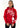 Rebel Society Skull Hoodie Red by BSAT