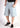 BSAT Jorts Script Logo Shorts Blue